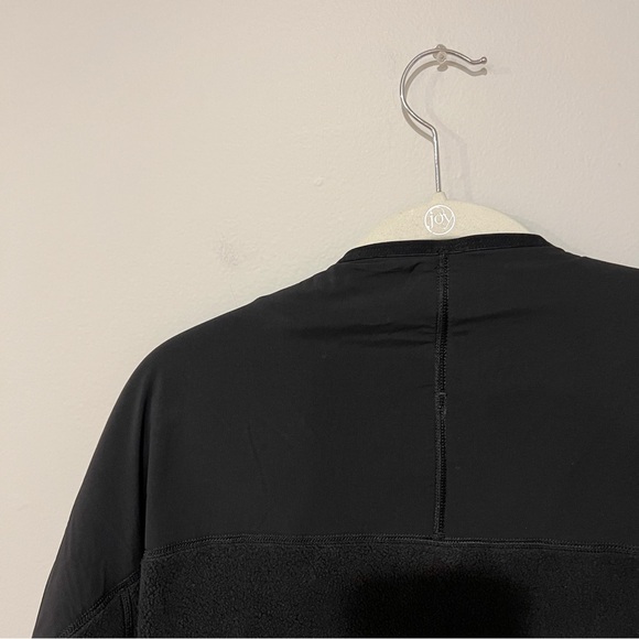 Lululemon Men’s Fleece Snap Front Black Cardigan - Picture 7 of 7
